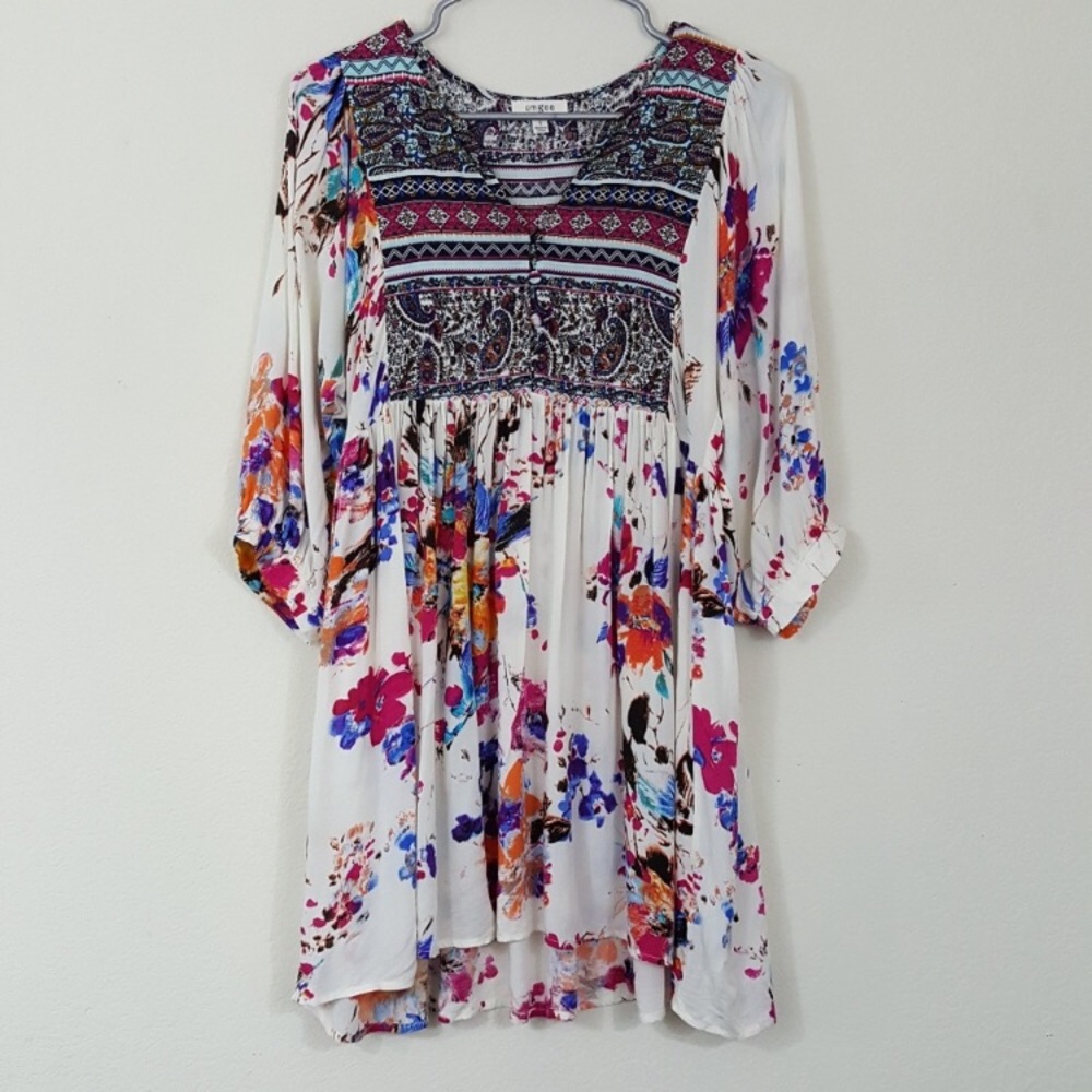 Umgee Floral Dress